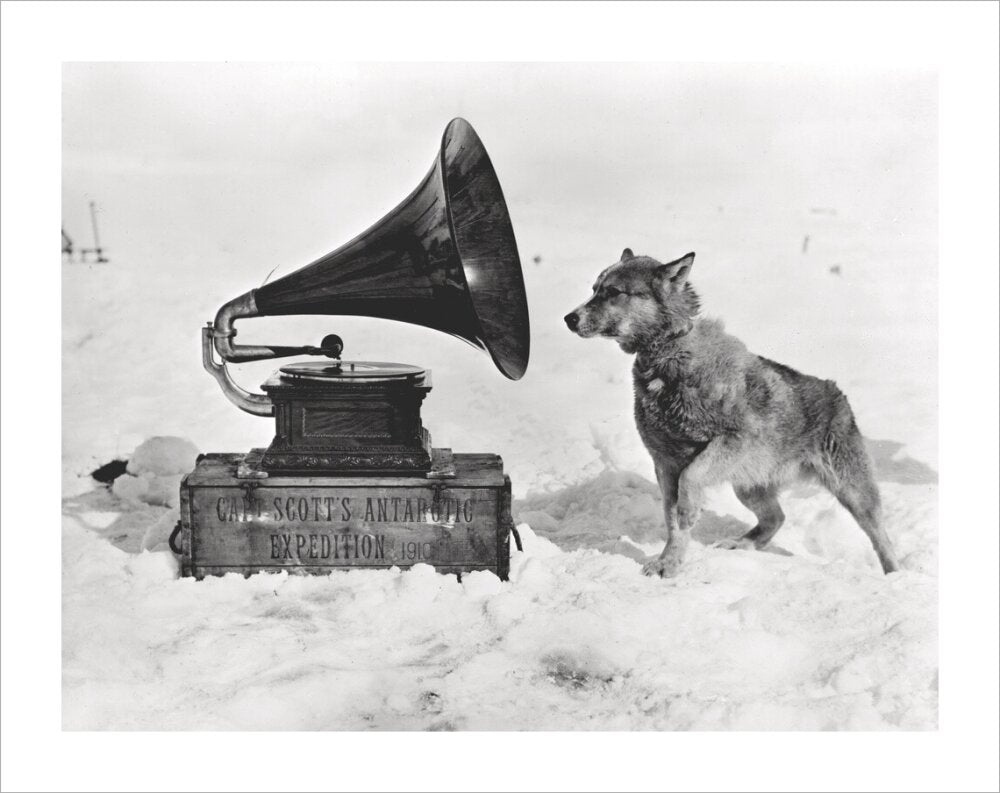 Chris and the Gramophone - Art print