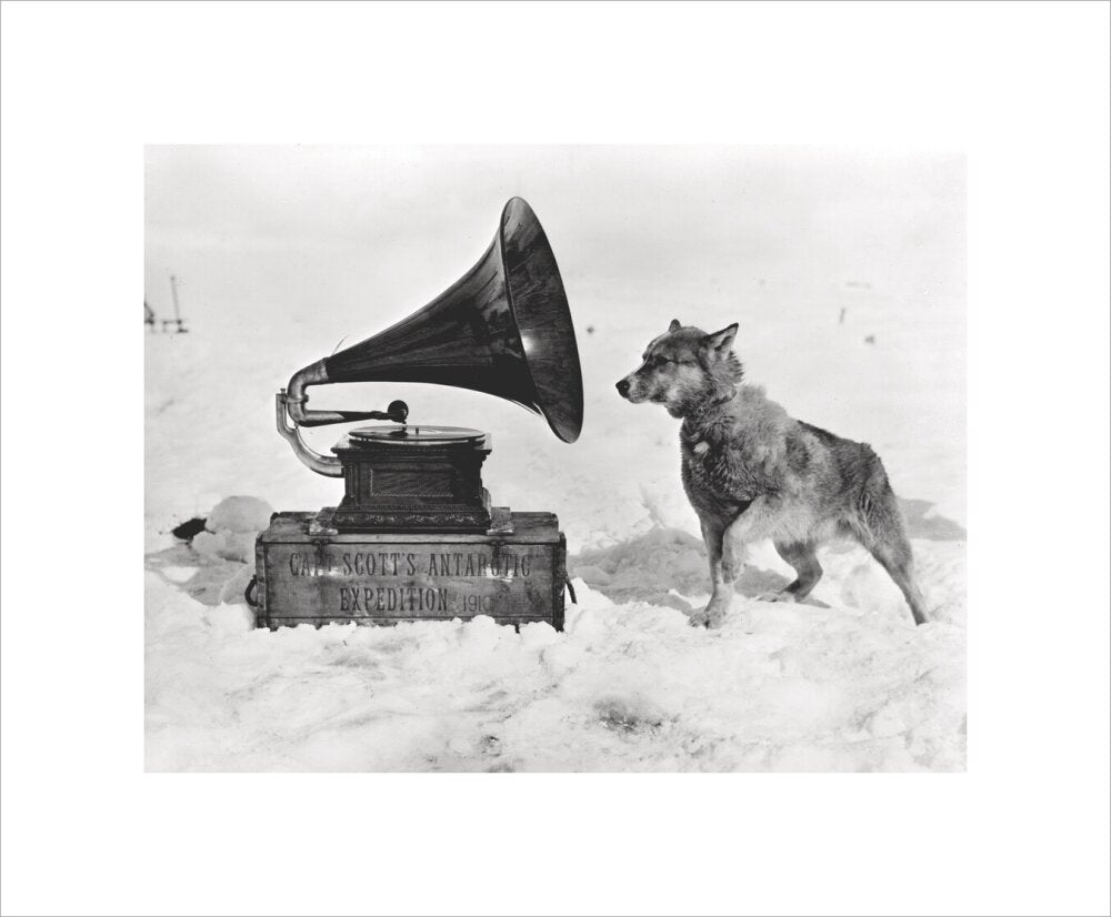 Chris and the Gramophone - Art print