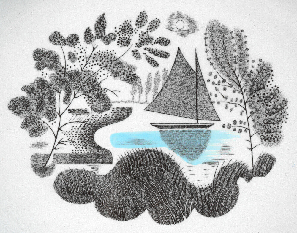 Sailing Boat from 'Travel' series - Art print