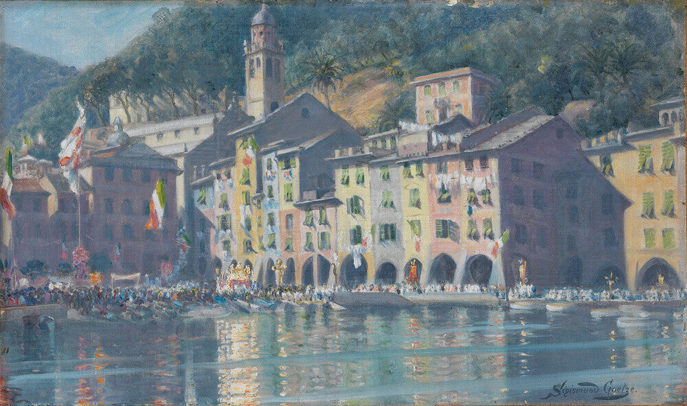 Festa di San Giorgio, Portofino - Art print