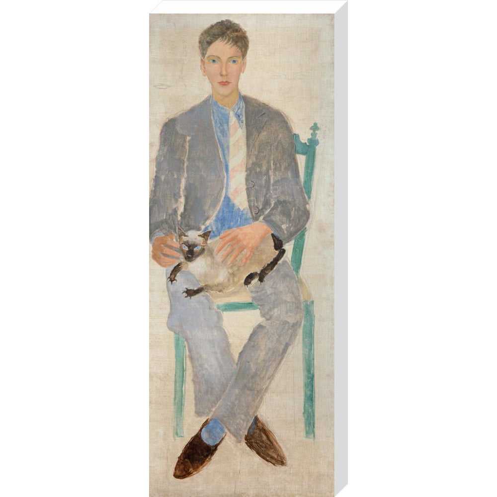 Boy with Cat (Jean Bourgoint)