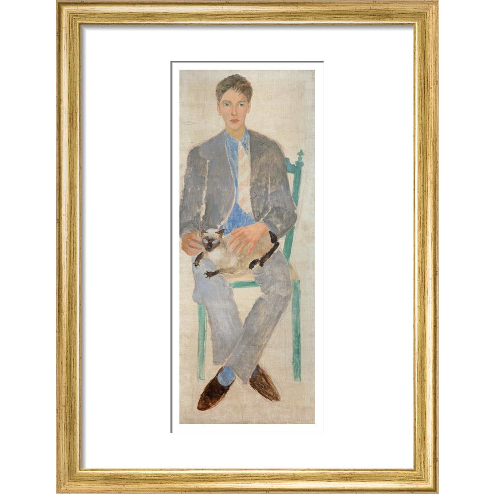 Boy with Cat (Jean Bourgoint)