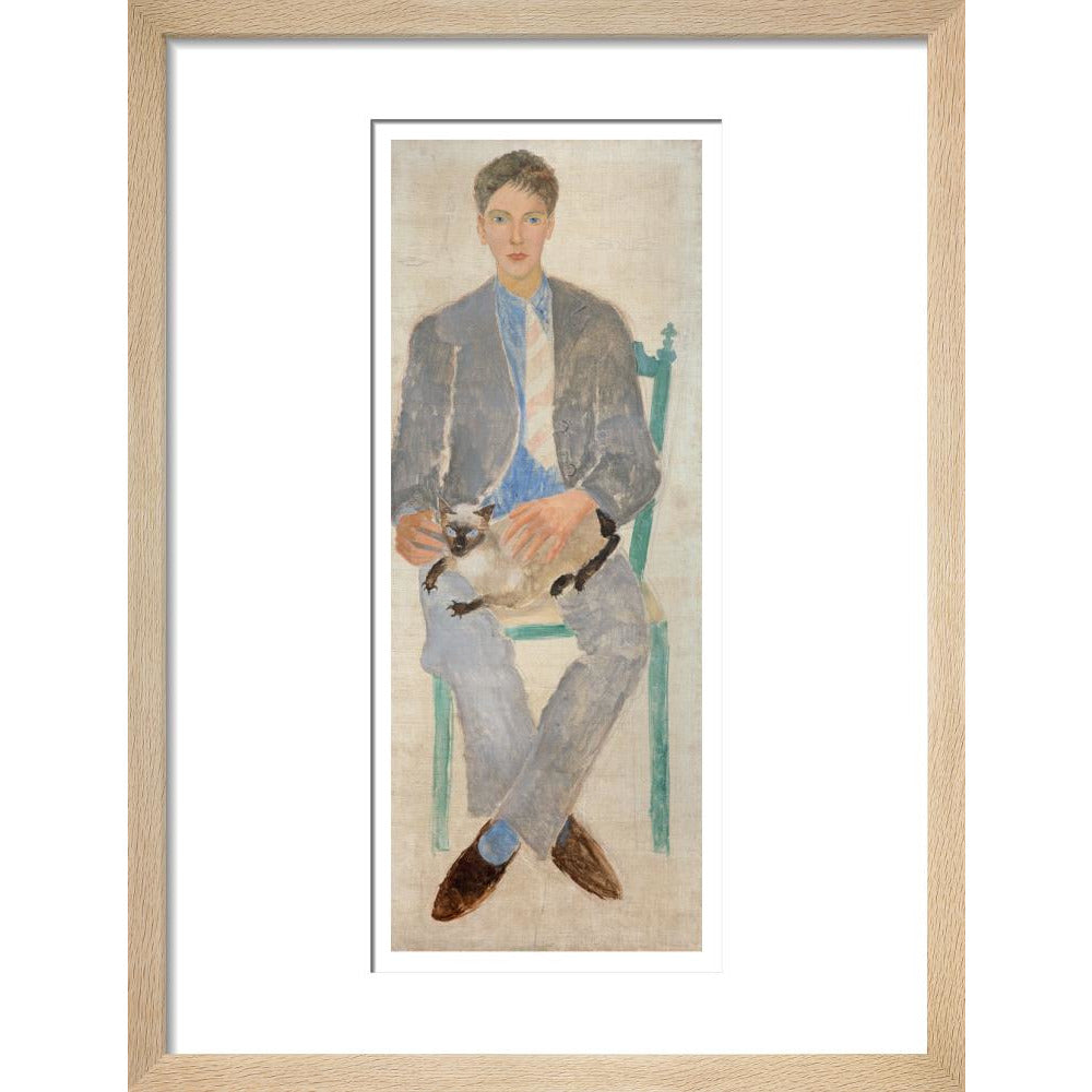 Boy with Cat (Jean Bourgoint)