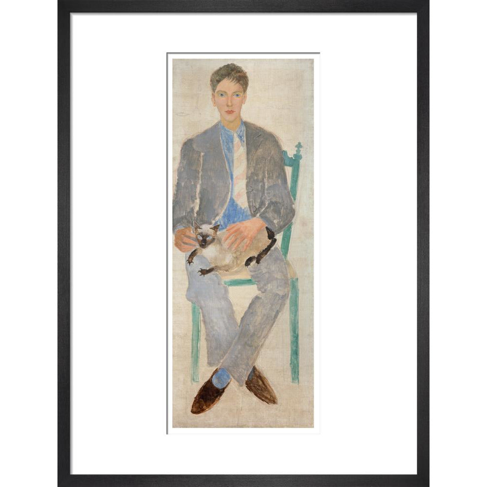 Boy with Cat (Jean Bourgoint)