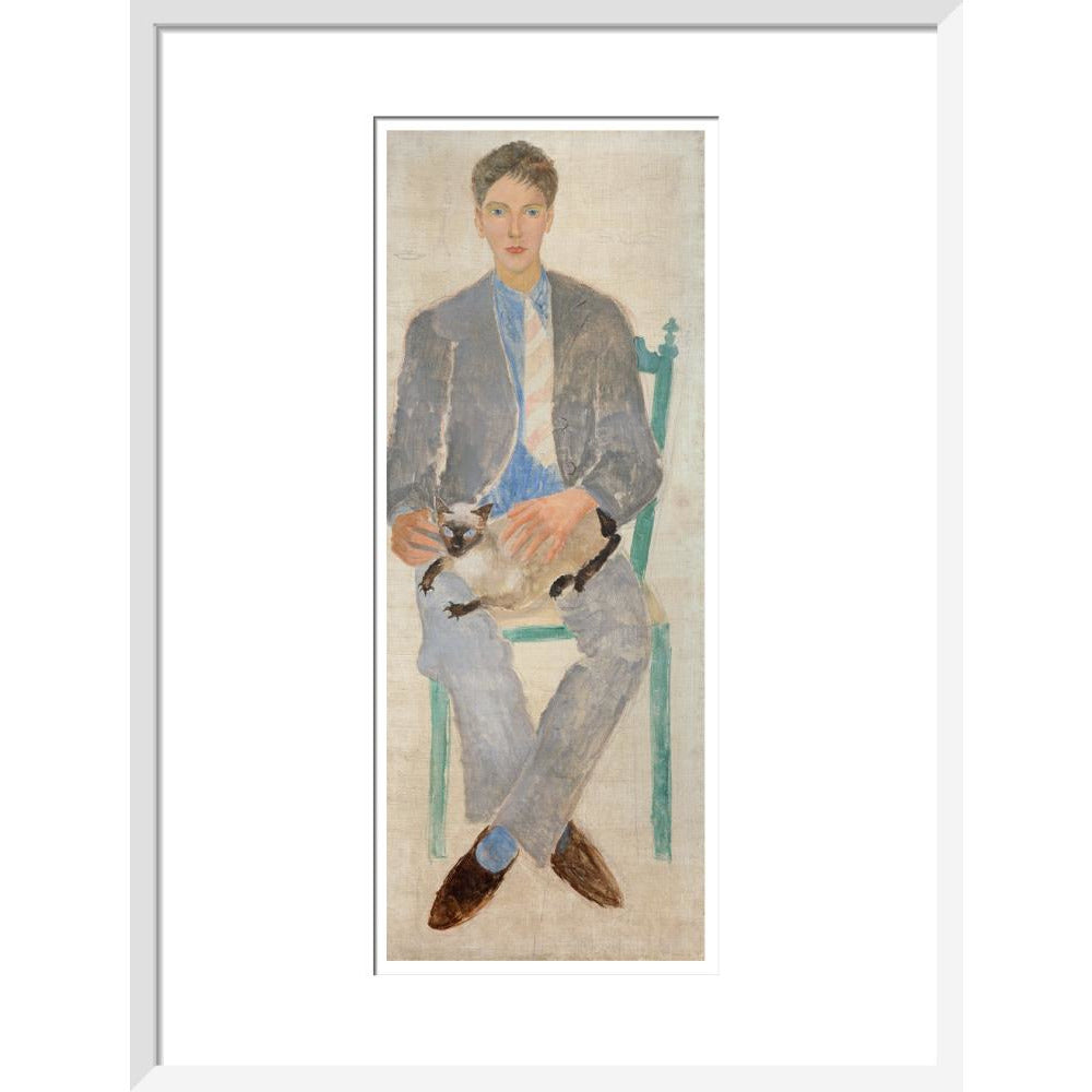 Boy with Cat (Jean Bourgoint)