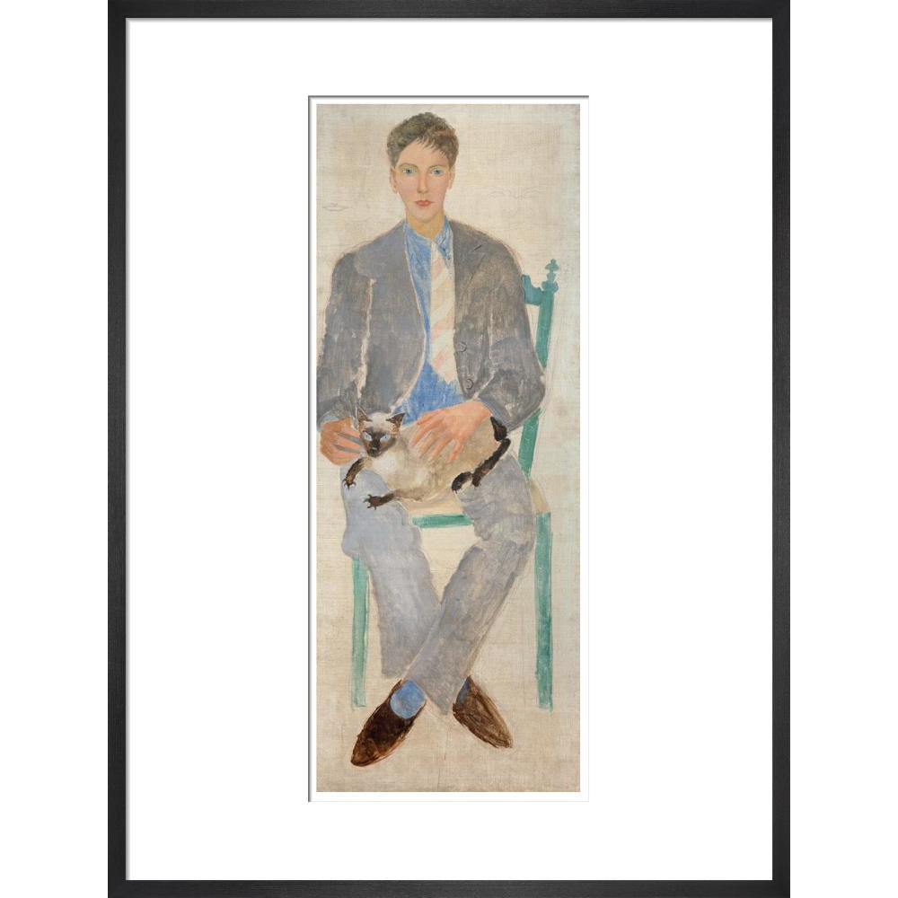 Boy with Cat (Jean Bourgoint)
