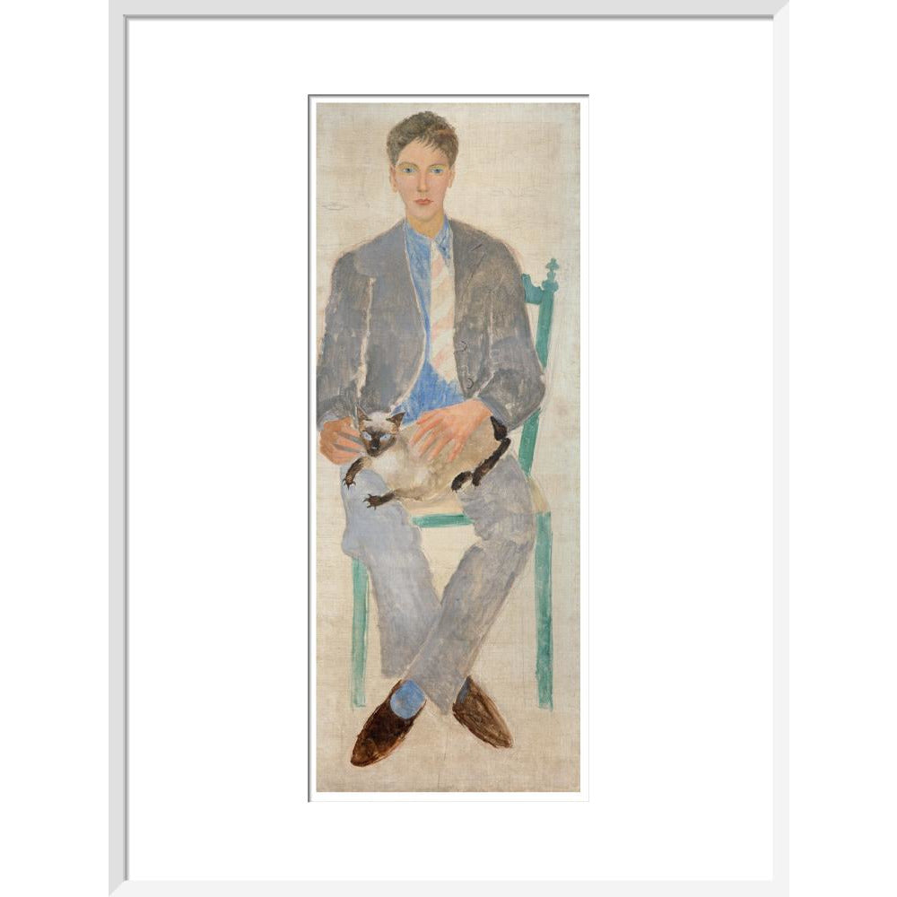 Boy with Cat (Jean Bourgoint)