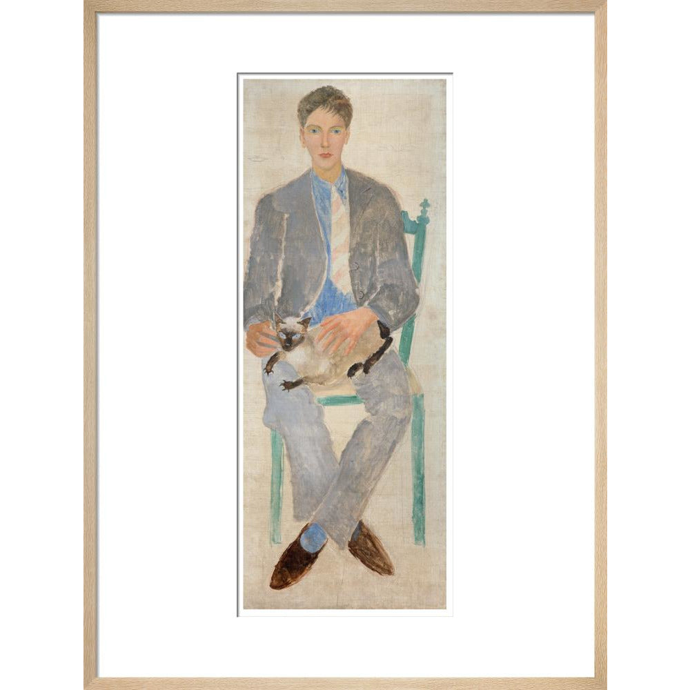 Boy with Cat (Jean Bourgoint)