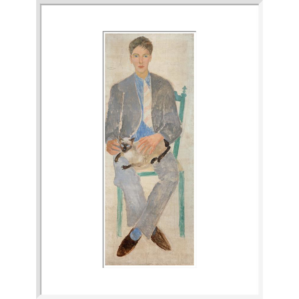 Boy with Cat (Jean Bourgoint)