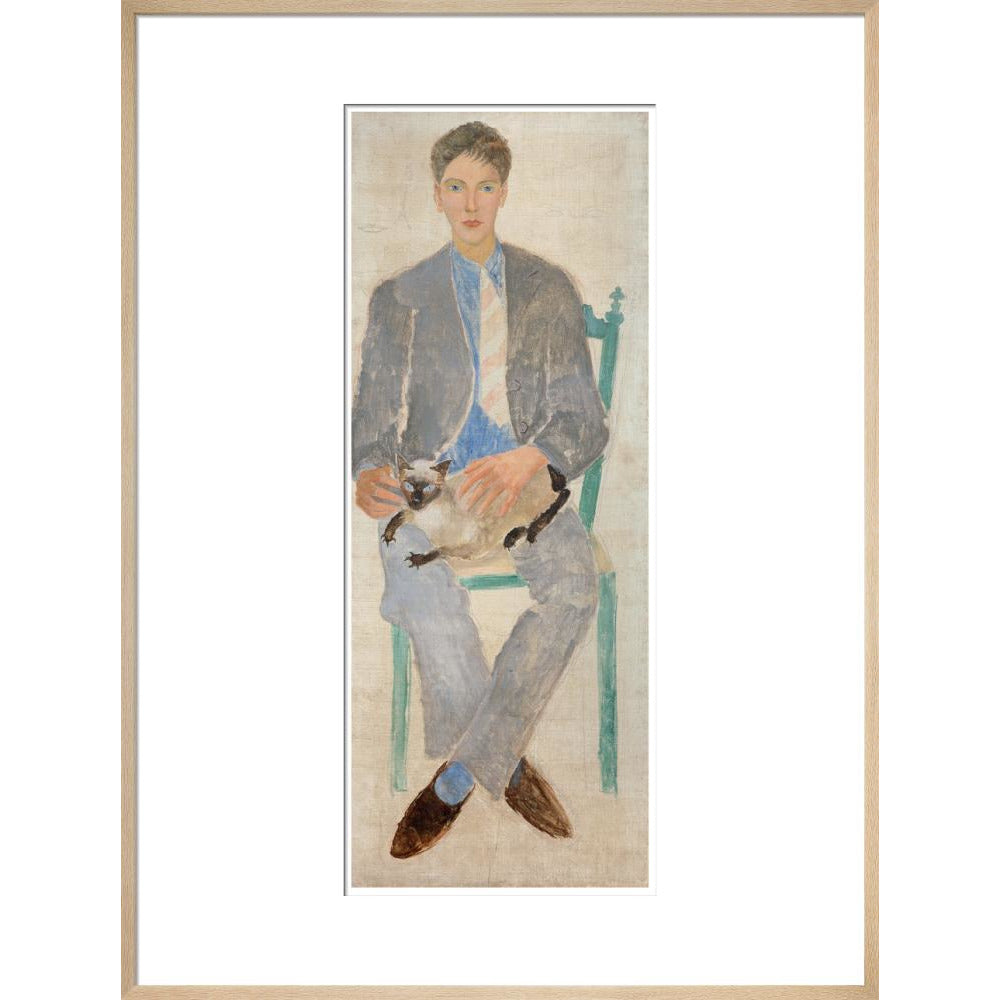 Boy with Cat (Jean Bourgoint)