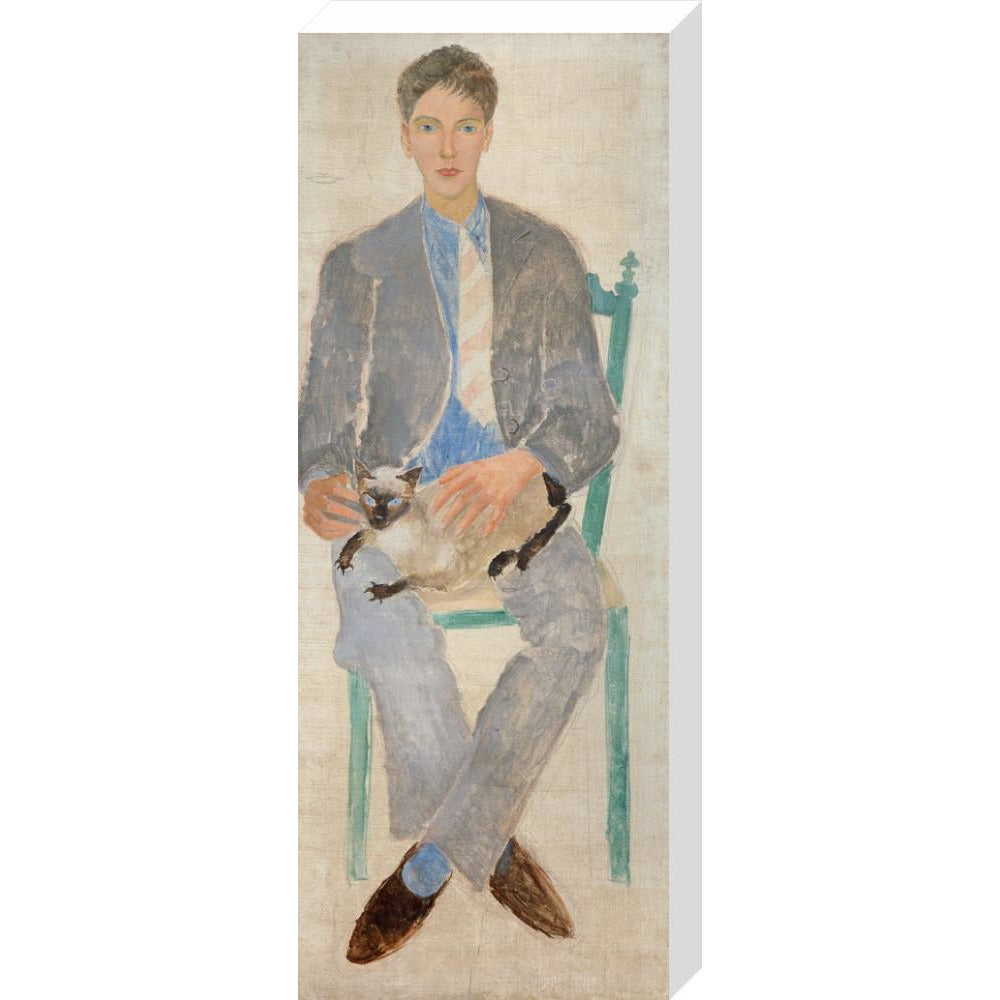 Boy with Cat (Jean Bourgoint)