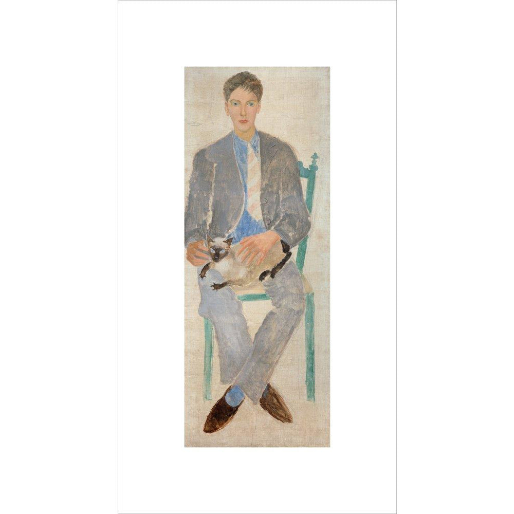 Boy with Cat (Jean Bourgoint)
