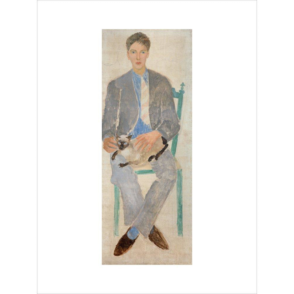 Boy with Cat (Jean Bourgoint)