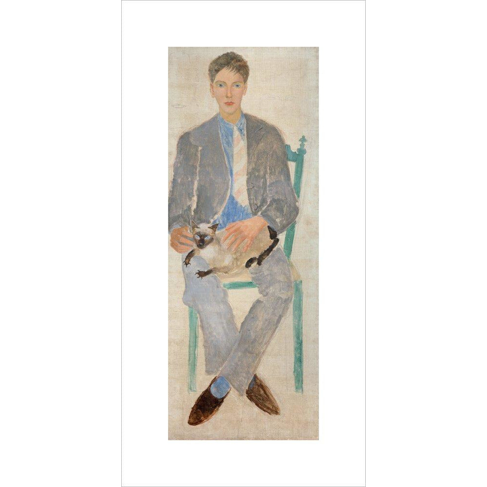 Boy with Cat (Jean Bourgoint)