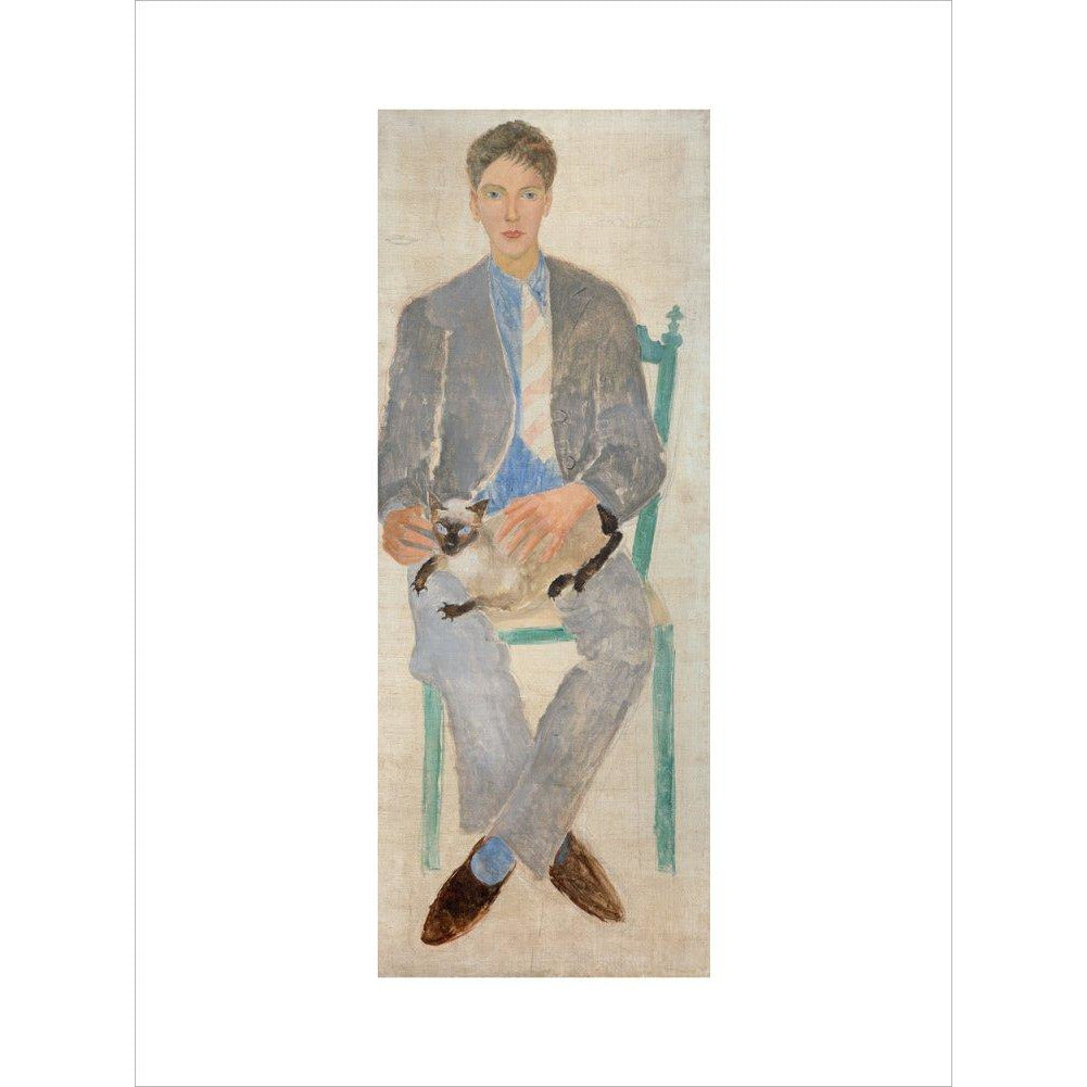 Boy with Cat (Jean Bourgoint)