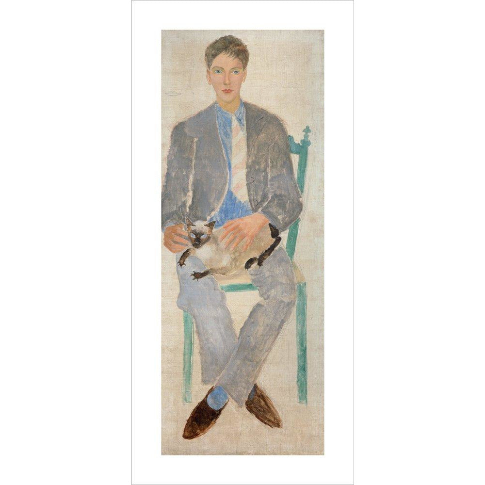 Boy with Cat (Jean Bourgoint)