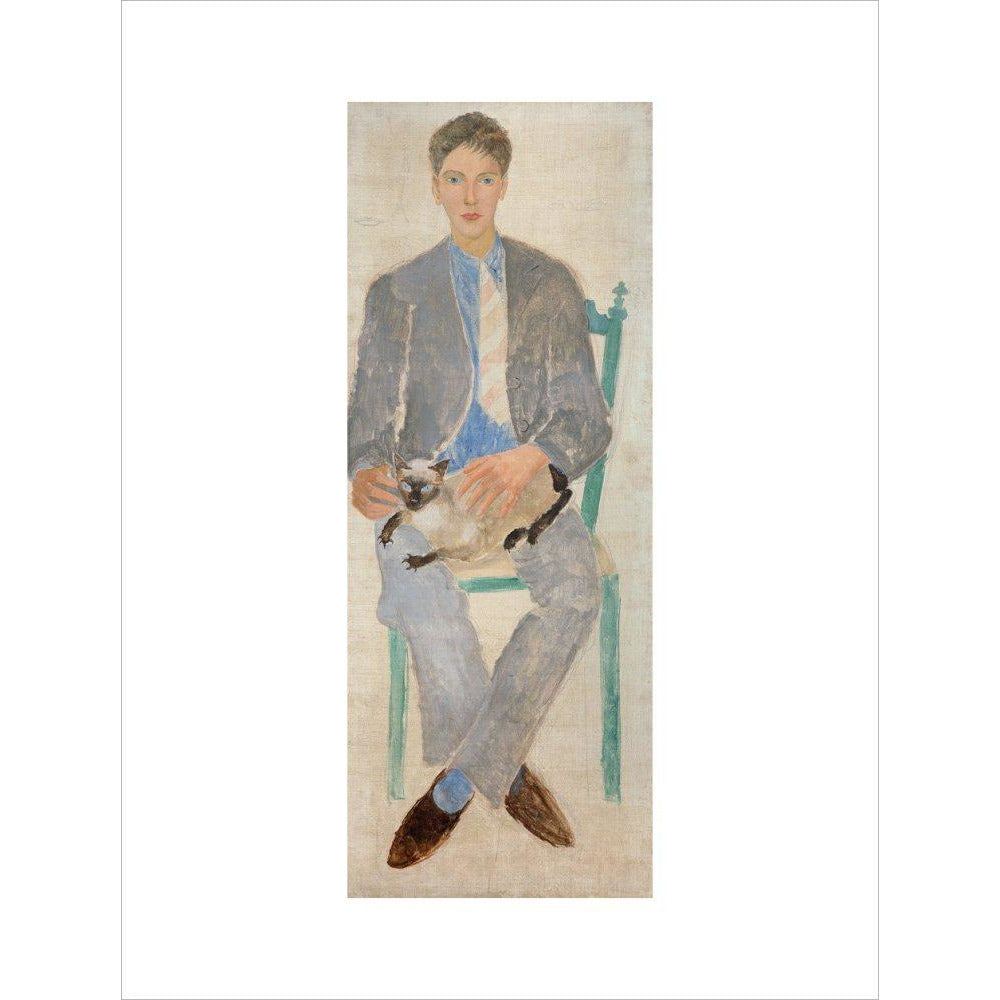 Boy with Cat (Jean Bourgoint)