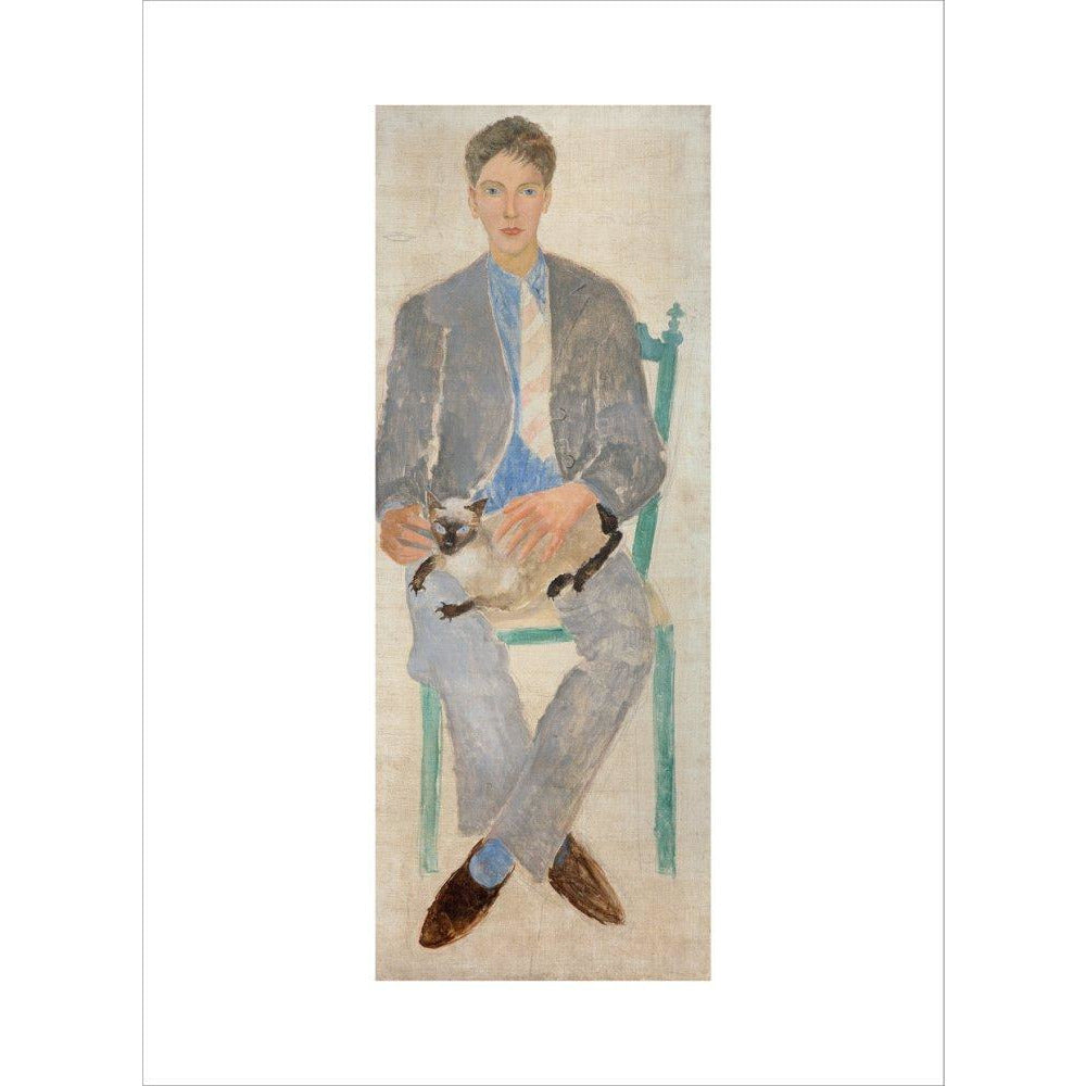 Boy with Cat (Jean Bourgoint)