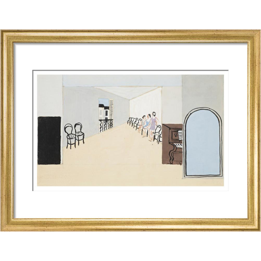 Stage design for Diaghilev's ballet, Romeo and Juliet - Art print