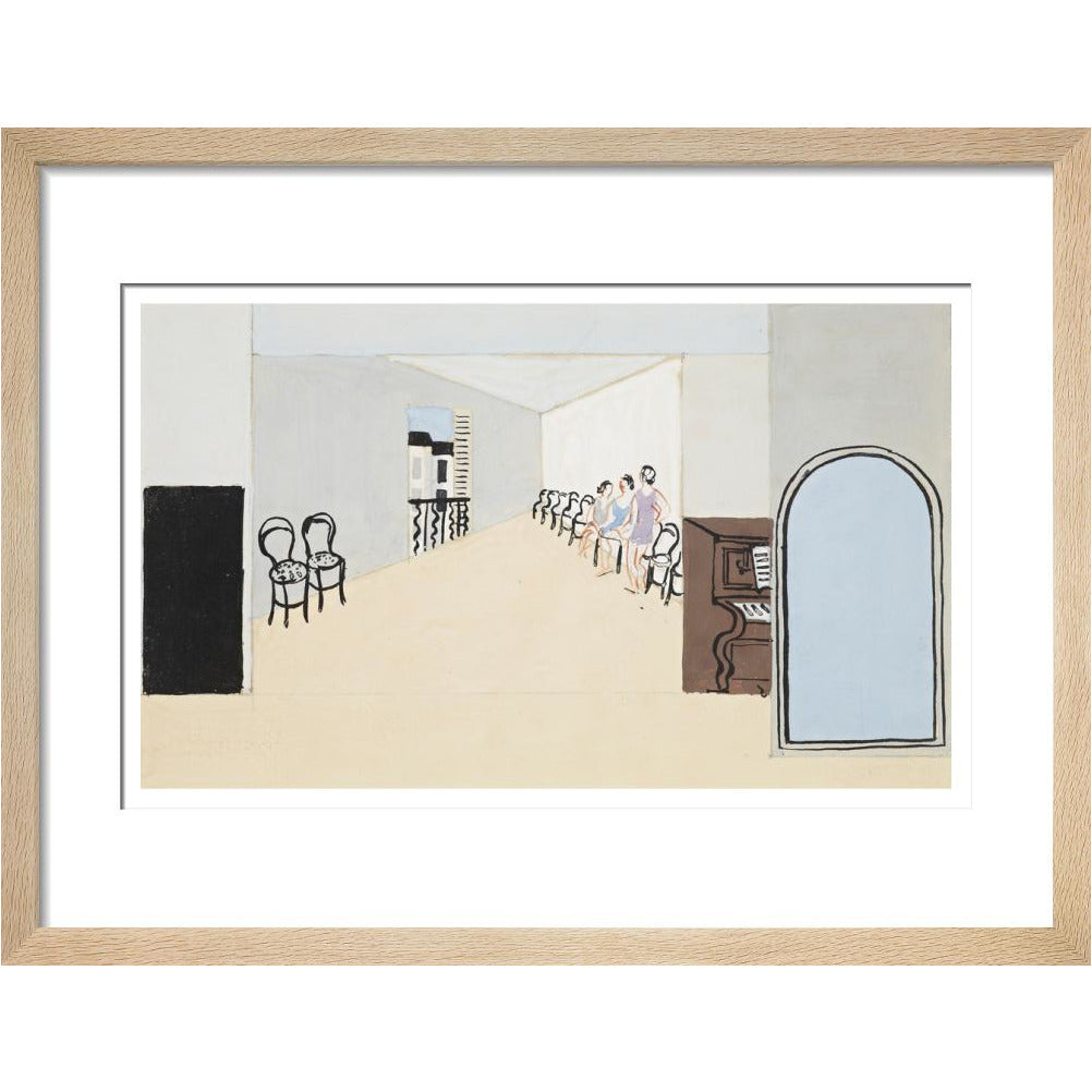 Stage design for Diaghilev's ballet, Romeo and Juliet - Art print