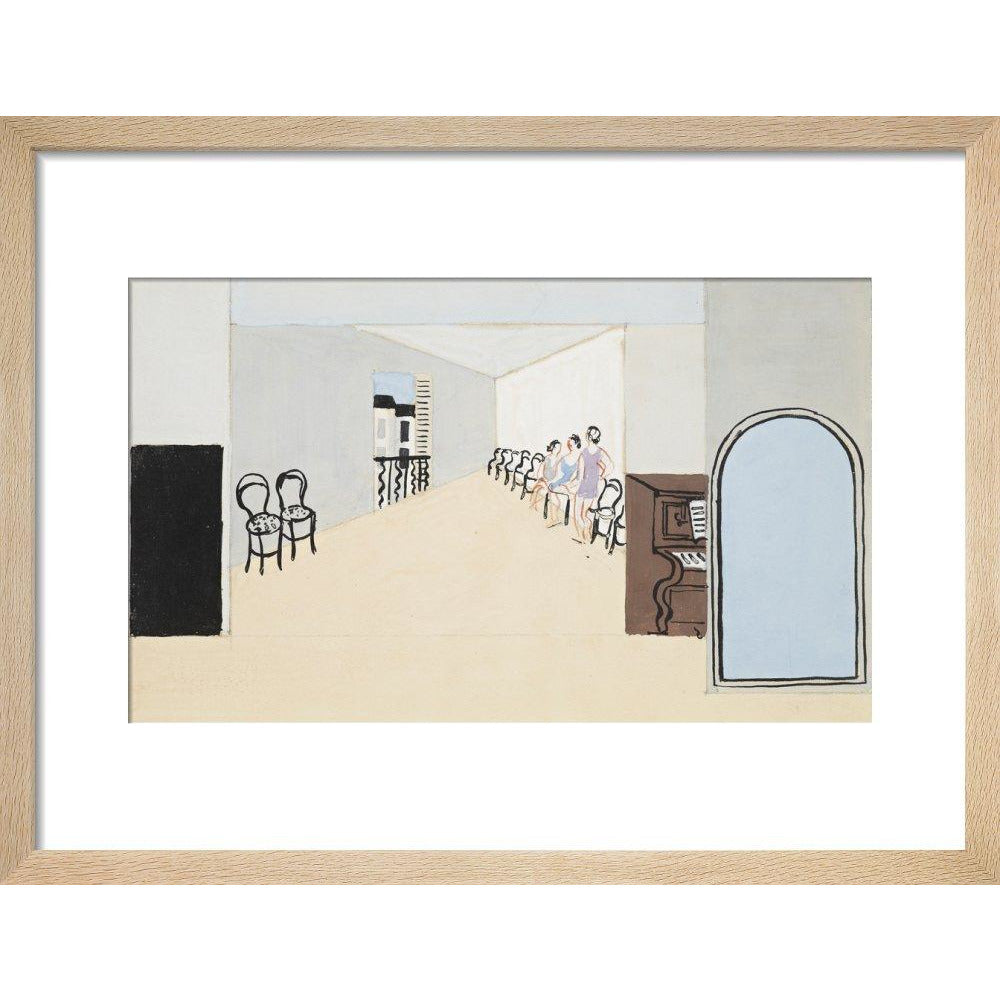 Stage design for Diaghilev's ballet, Romeo and Juliet - Art print