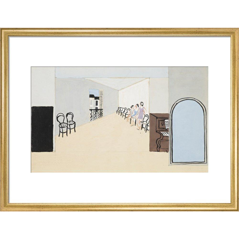 Stage design for Diaghilev's ballet, Romeo and Juliet - Art print
