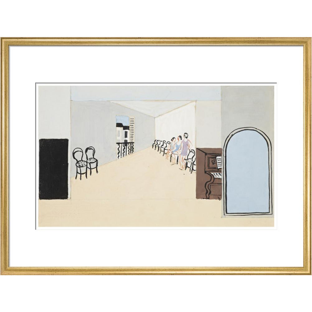 Stage design for Diaghilev's ballet, Romeo and Juliet - Art print