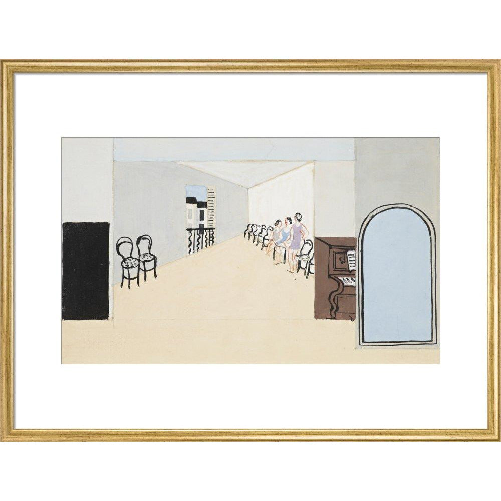 Stage design for Diaghilev's ballet, Romeo and Juliet - Art print
