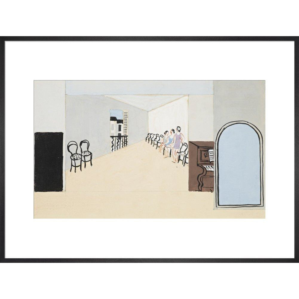 Stage design for Diaghilev's ballet, Romeo and Juliet - Art print