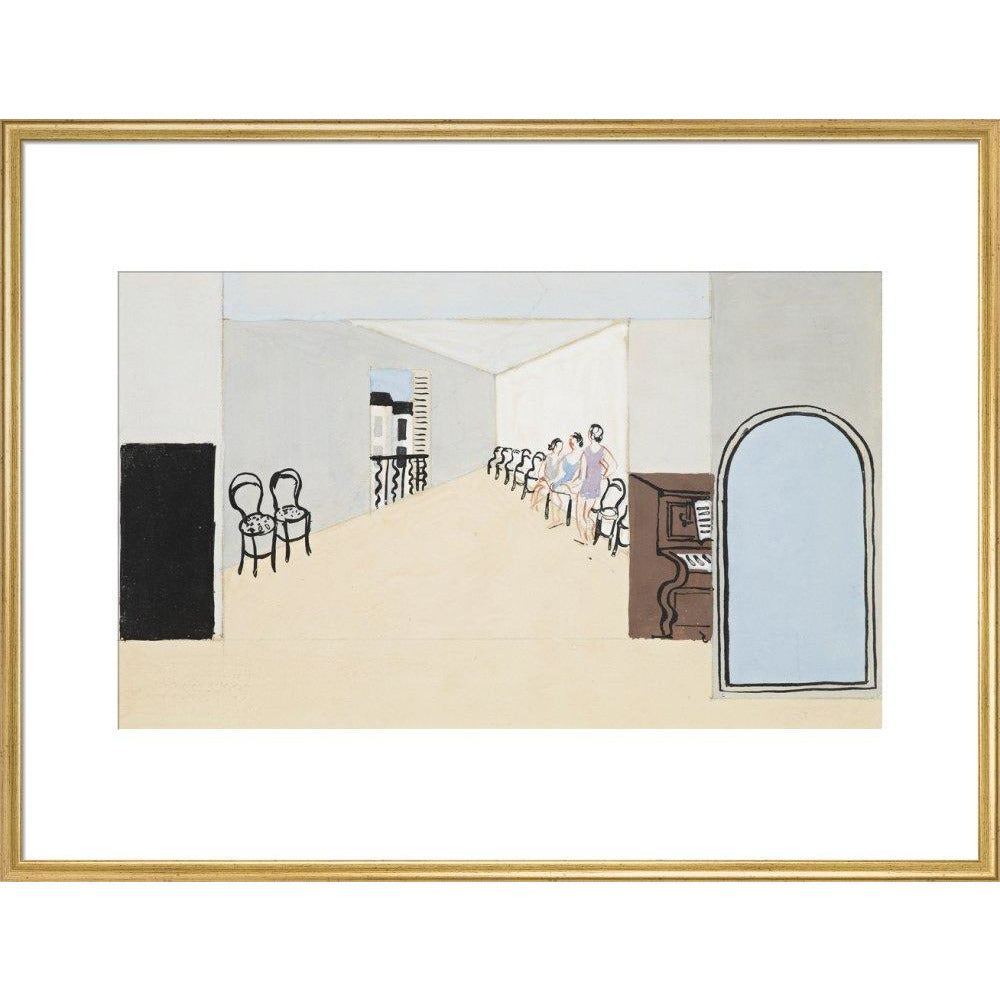 Stage design for Diaghilev's ballet, Romeo and Juliet - Art print