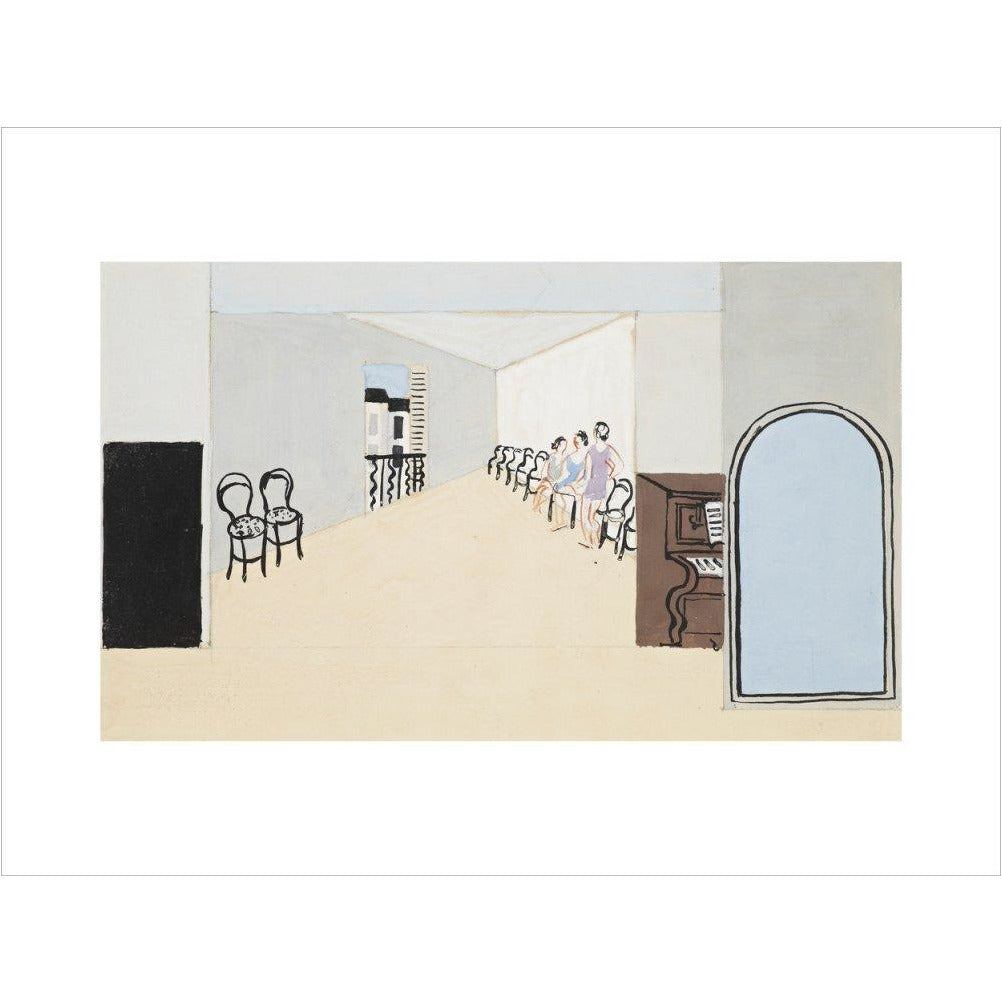 Stage design for Diaghilev's ballet, Romeo and Juliet - Art print