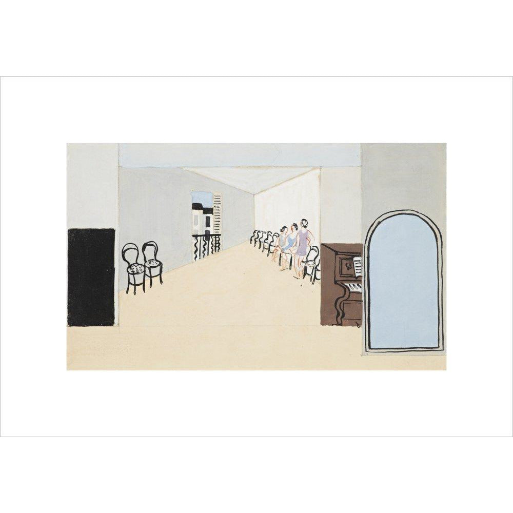 Stage design for Diaghilev's ballet, Romeo and Juliet - Art print