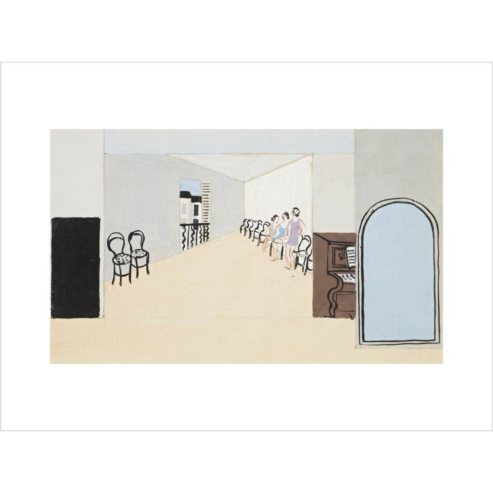 Stage design for Diaghilev's ballet, Romeo and Juliet - Art print