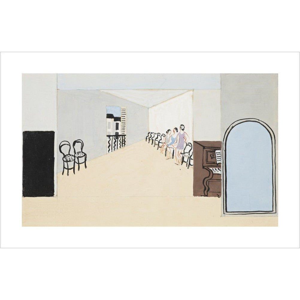 Stage design for Diaghilev's ballet, Romeo and Juliet - Art print