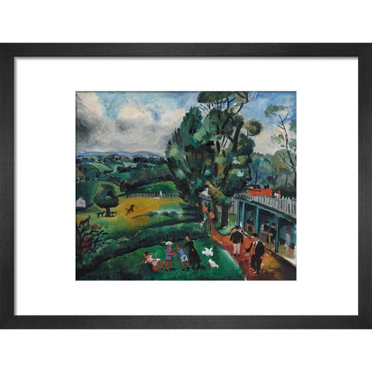 Landscape with Figures - Art print