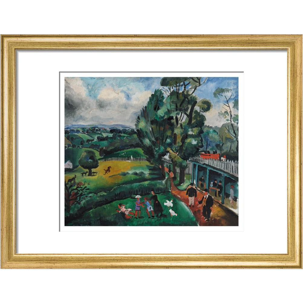 Landscape with Figures - Art print