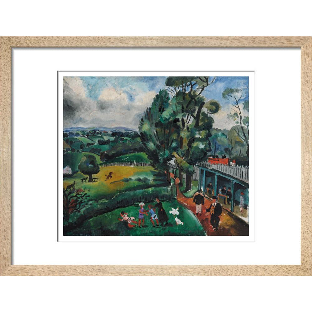 Landscape with Figures - Art print