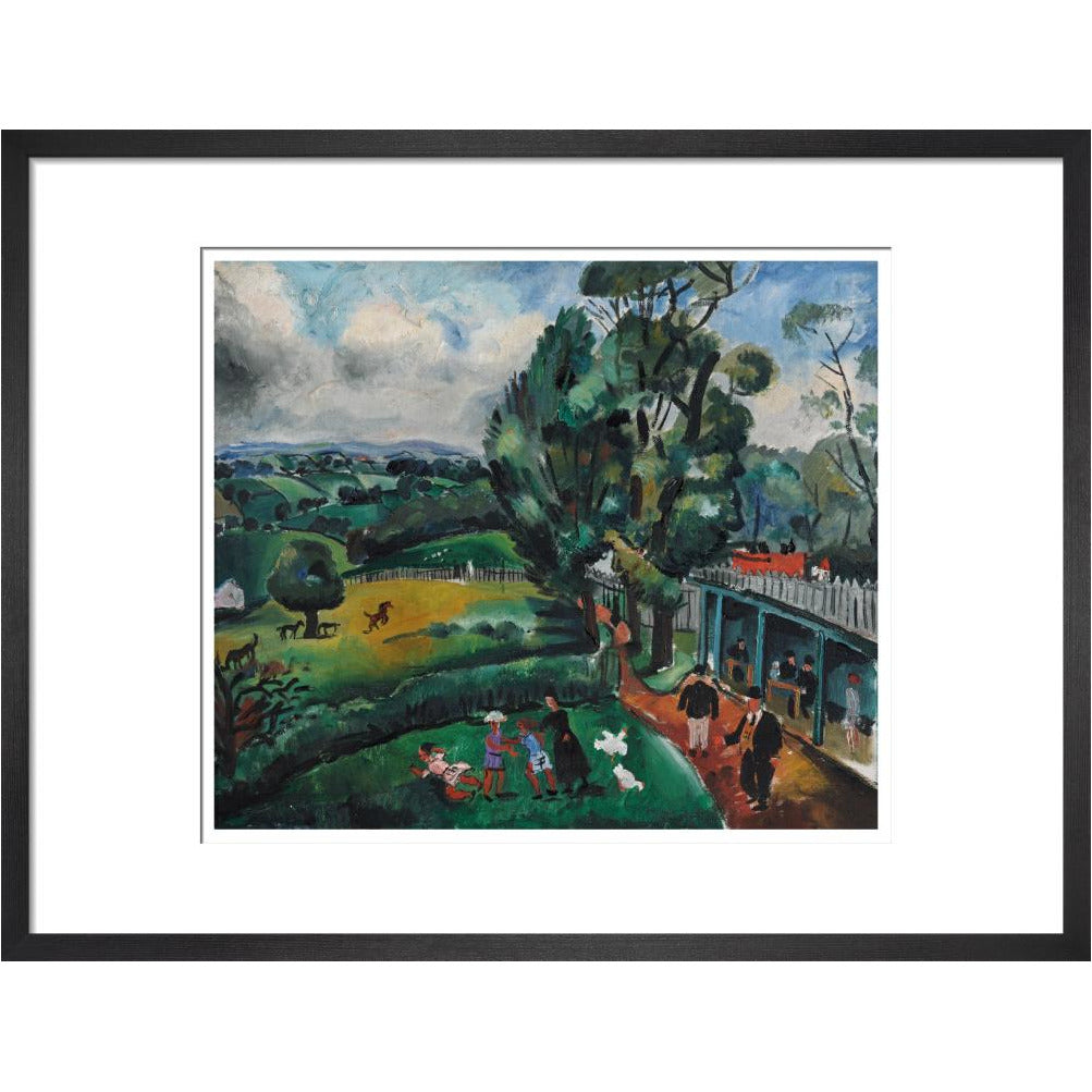 Landscape with Figures - Art print