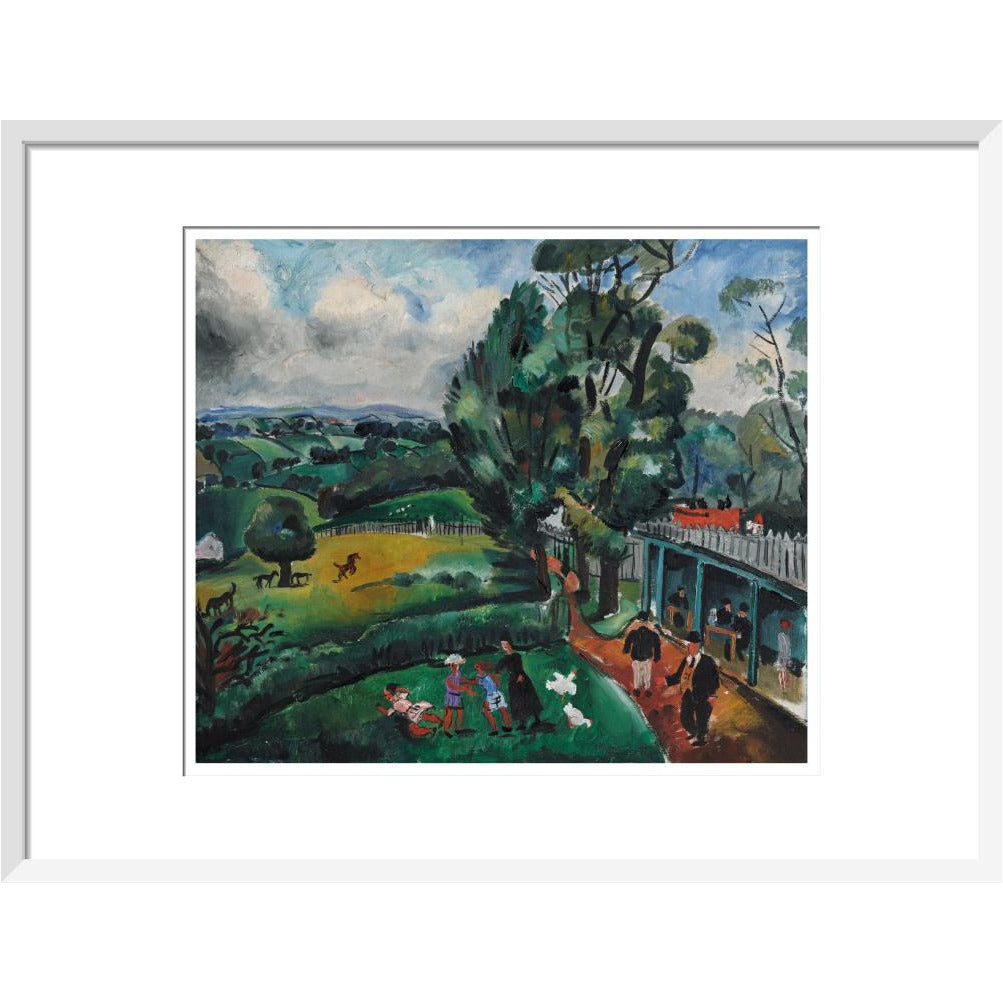 Landscape with Figures - Art print