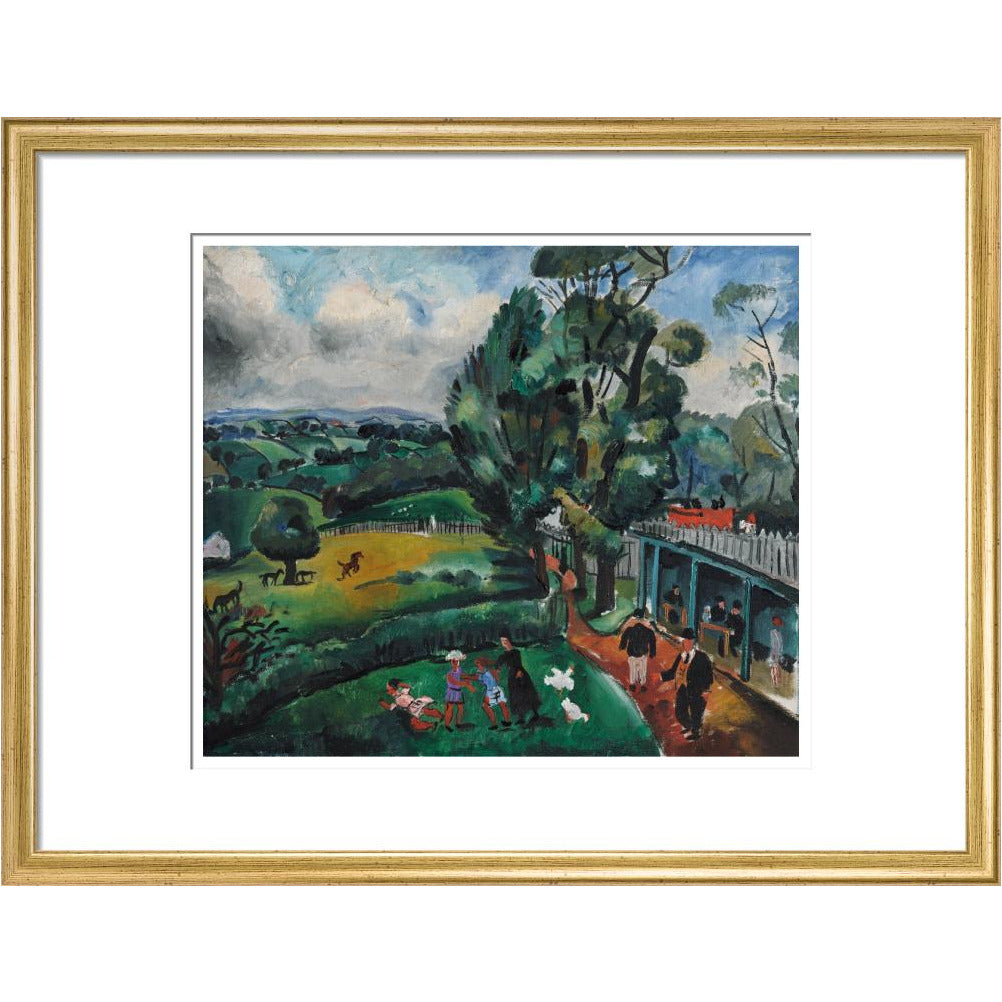 Landscape with Figures - Art print