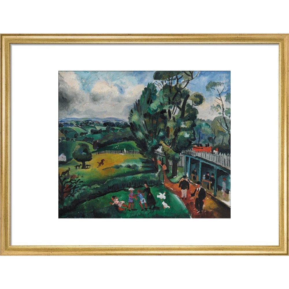 Landscape with Figures - Art print