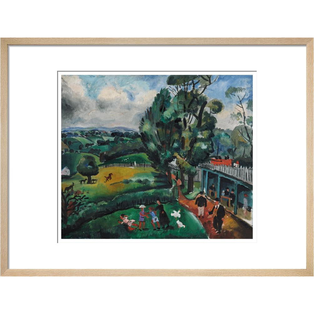 Landscape with Figures - Art print