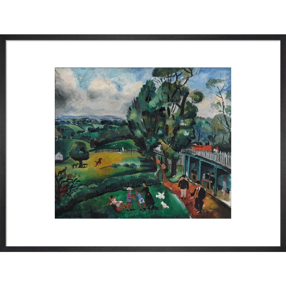 Landscape with Figures - Art print