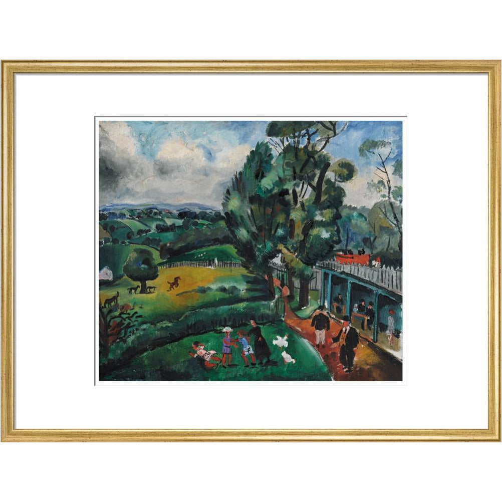 Landscape with Figures - Art print