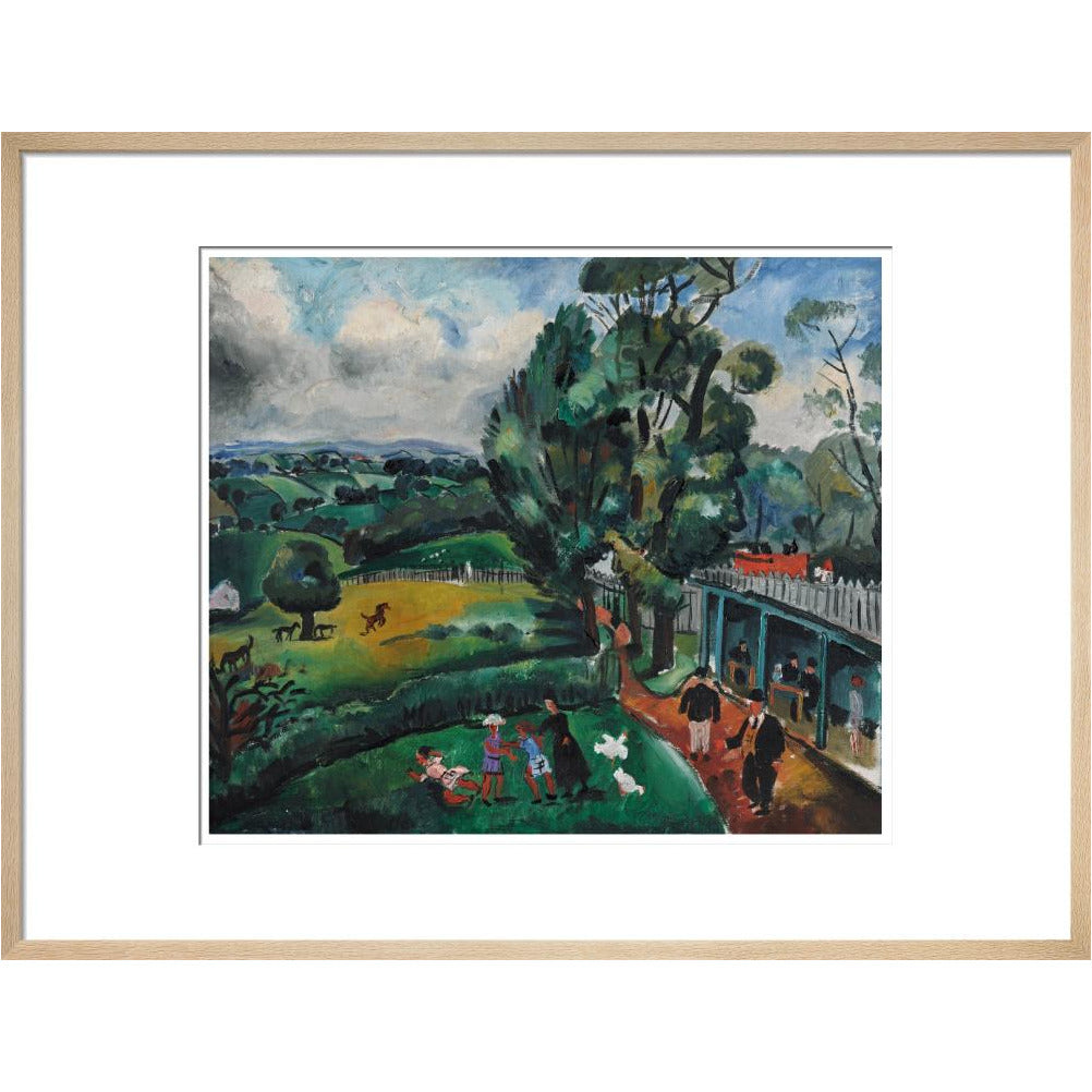 Landscape with Figures - Art print
