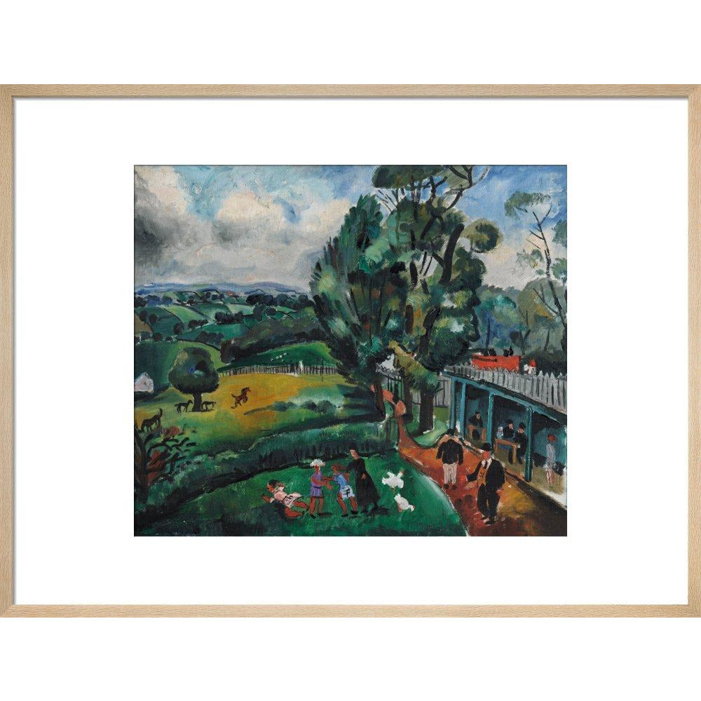 Landscape with Figures - Art print