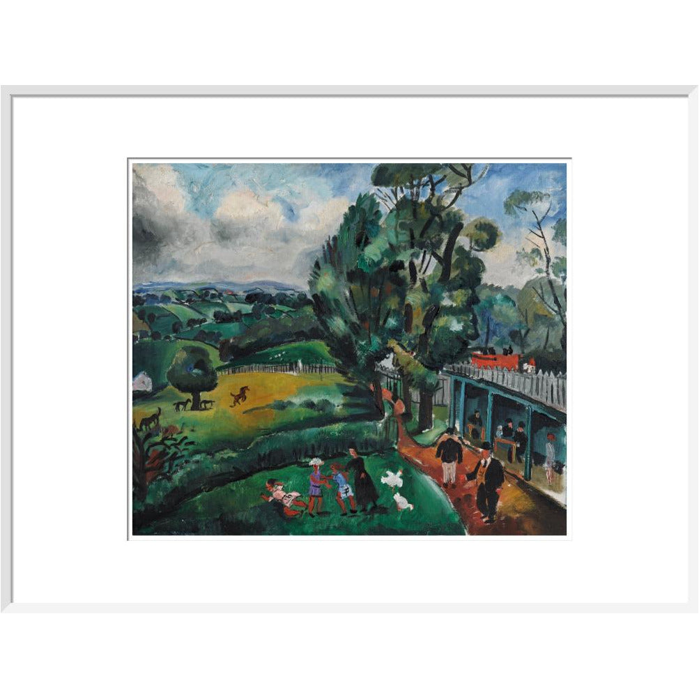 Landscape with Figures - Art print