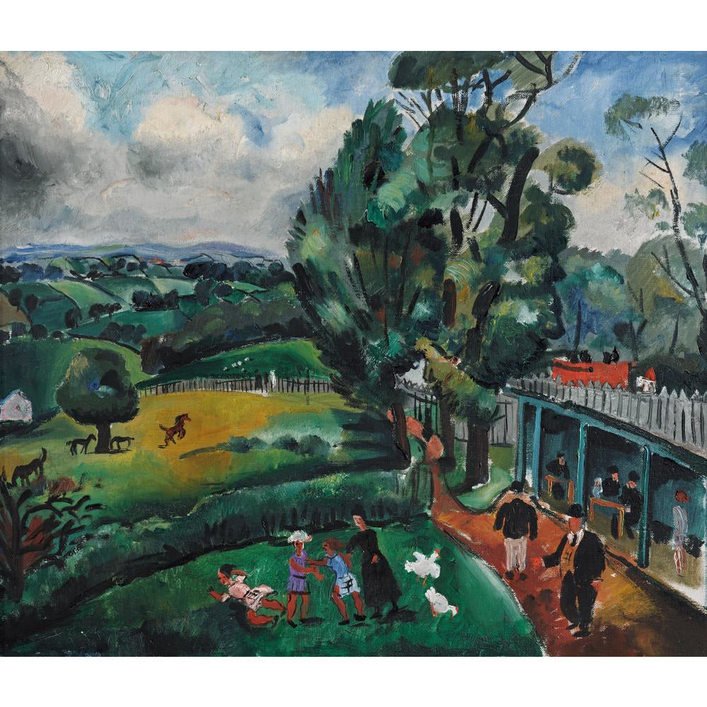 Landscape with Figures - Art print