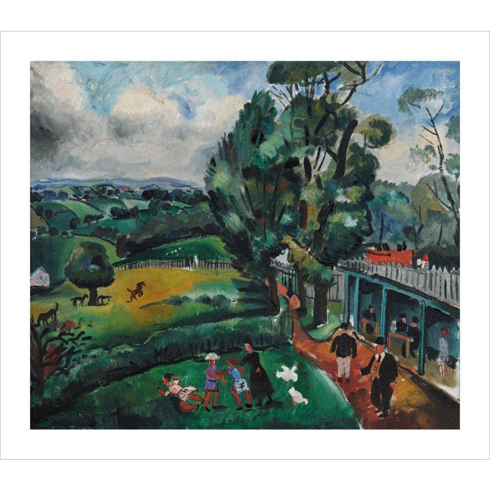 Landscape with Figures - Art print