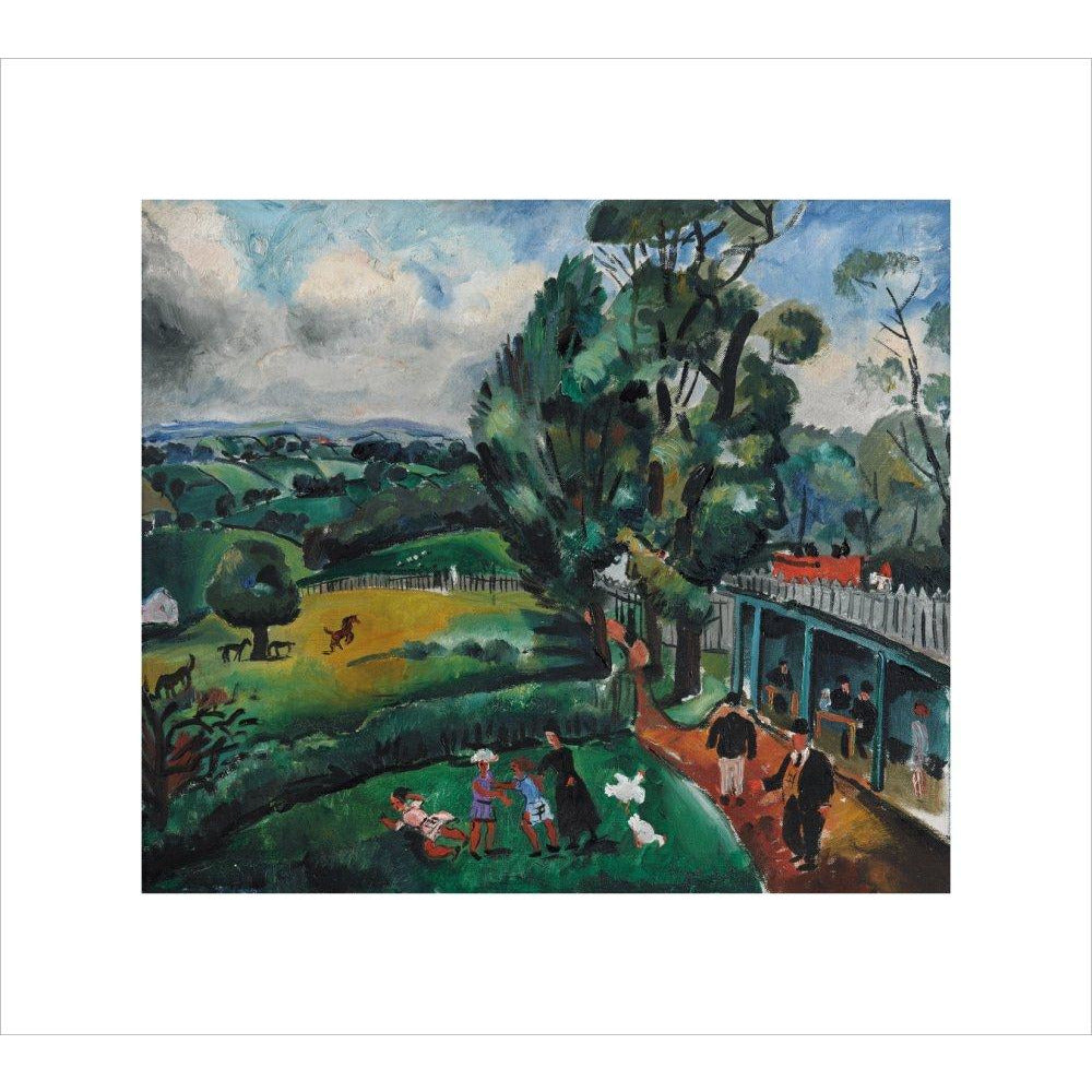 Landscape with Figures - Art print